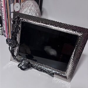 Authentic Michael Aram Orchid Silver Picture Frame 5x7